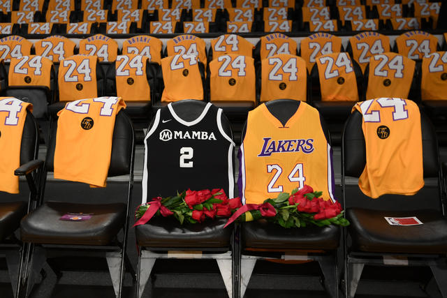 Lakers KoBE Floral 8 24 Tribute Jersey