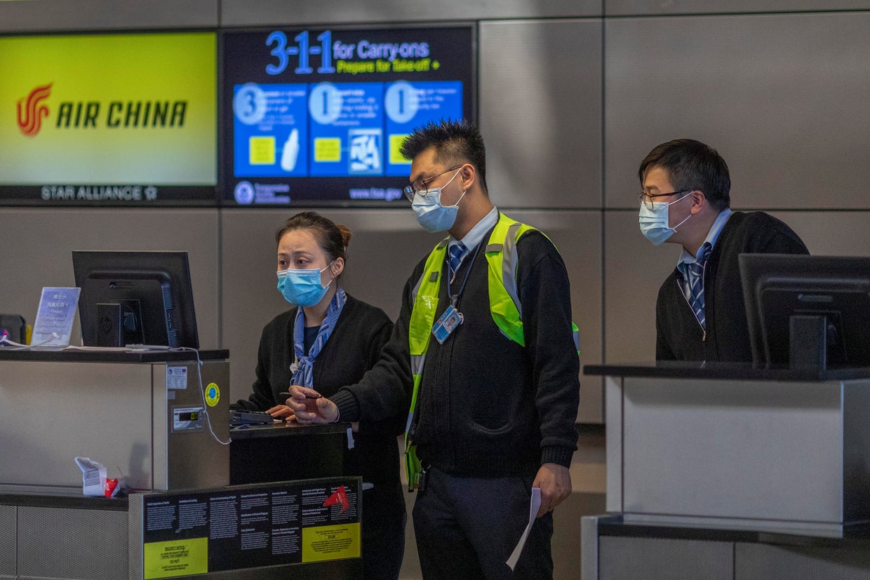Coronavirus screenings LAX 