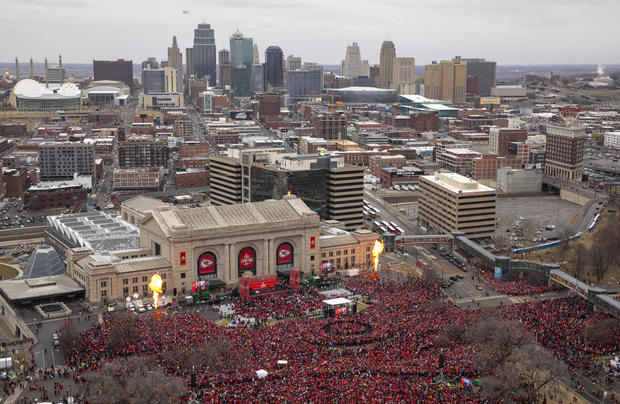 Kansas City Chiefs victory parade 
