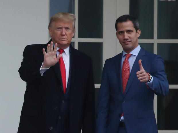 Donald Trump — Juan Guaidó 
