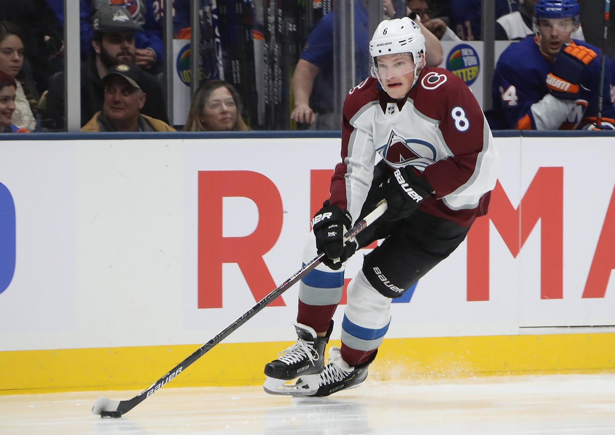 Colorado Avalanche's Cale Makar In Action