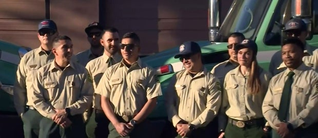 20 SoCal Firefighters Return Home After Battling Australian Bushfires 