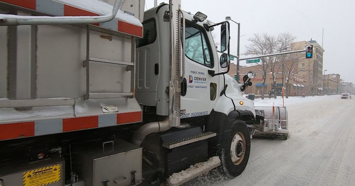 'Clearing Those Side Streets' Denver Deploys Plows To Deal With Snow