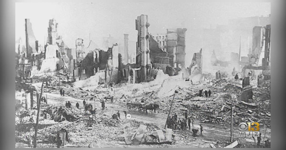 Friday Marks 116th Anniversary Of Great Baltimore Fire - CBS Baltimore