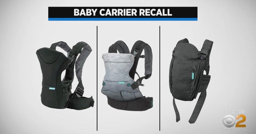 Baby Carriers Recalled Due To Potential Fall Hazard CBS New York
