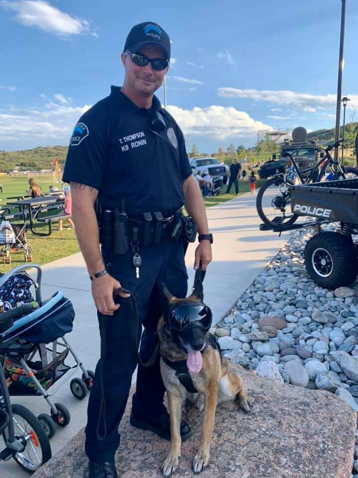 Fallen Castle Rock K9 Officer Honored With Special Plaque CBS Colorado