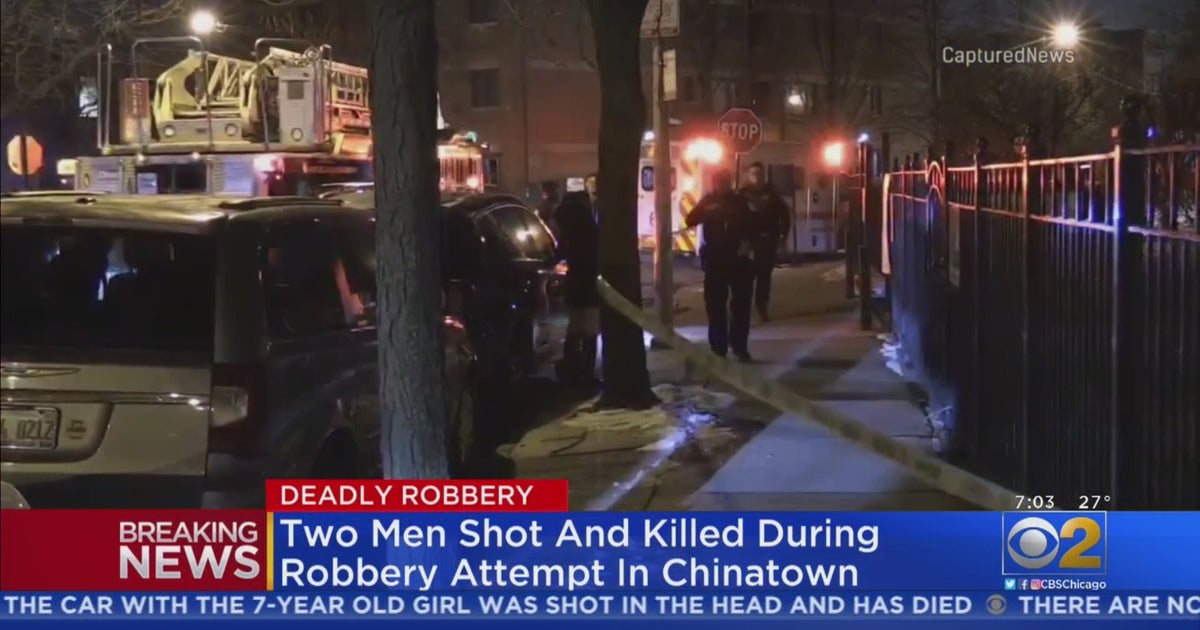 Two Men Shot And Killed During Robbery Attempt In Chinatown - CBS Chicago