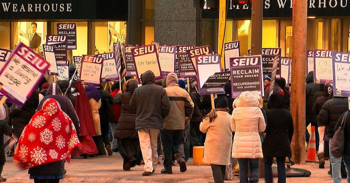 Twin Cities Janitors And Security Guards Authorize Strike CBS Minnesota