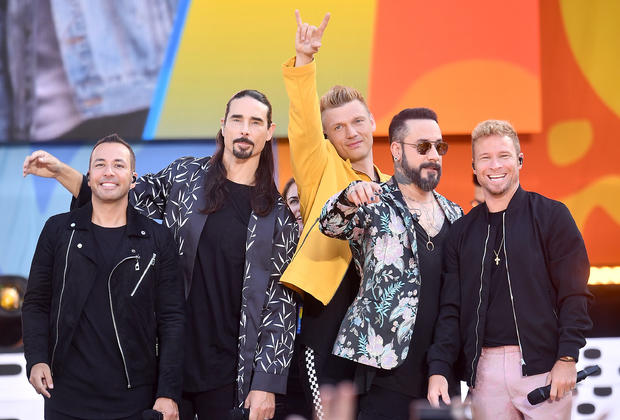 Backstreet Boys Perform On ABC's "Good Morning America" 