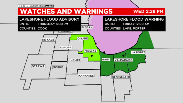 Lakeshore Flood Warning: 02.12.20 