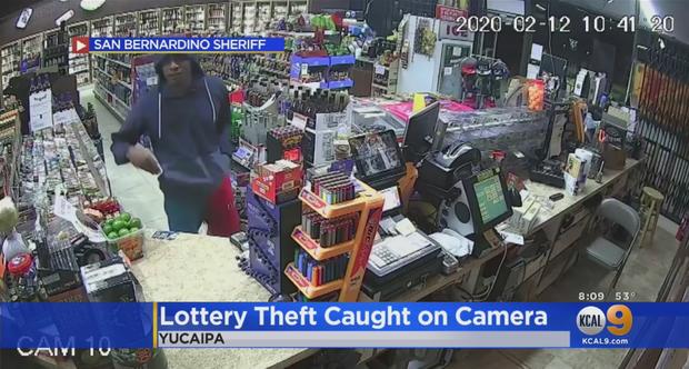 Lottery Theft Suspect 