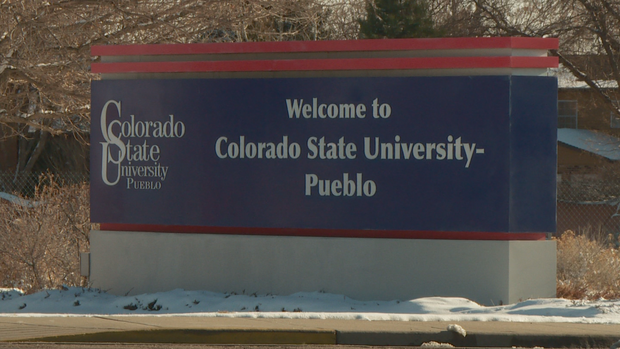 Colorado State University Pueblo campus sign generic 