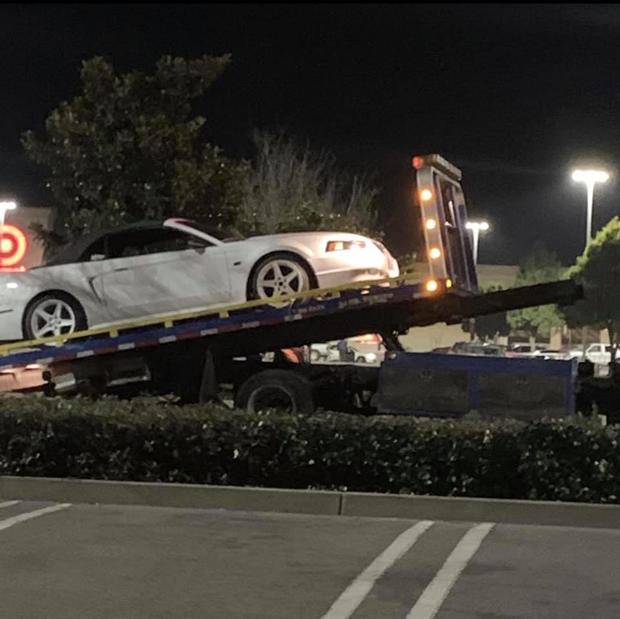 towed car 4- Stockton PD 