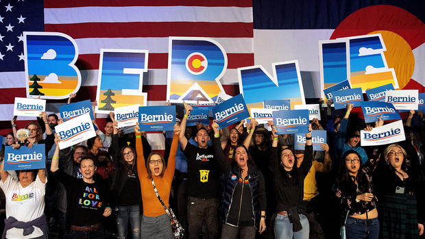 Bernie Sanders Rallies Voters In Denver Before Super Tuesday 