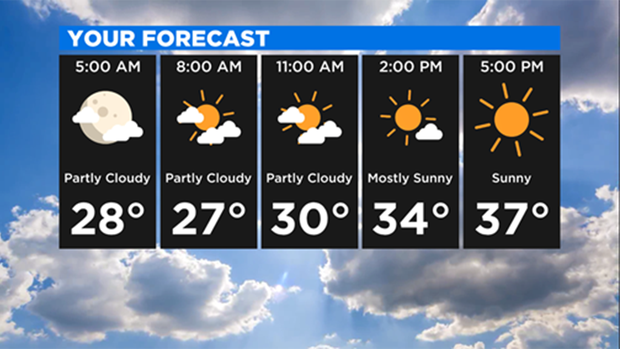 February 19 - Hourly Forecast 