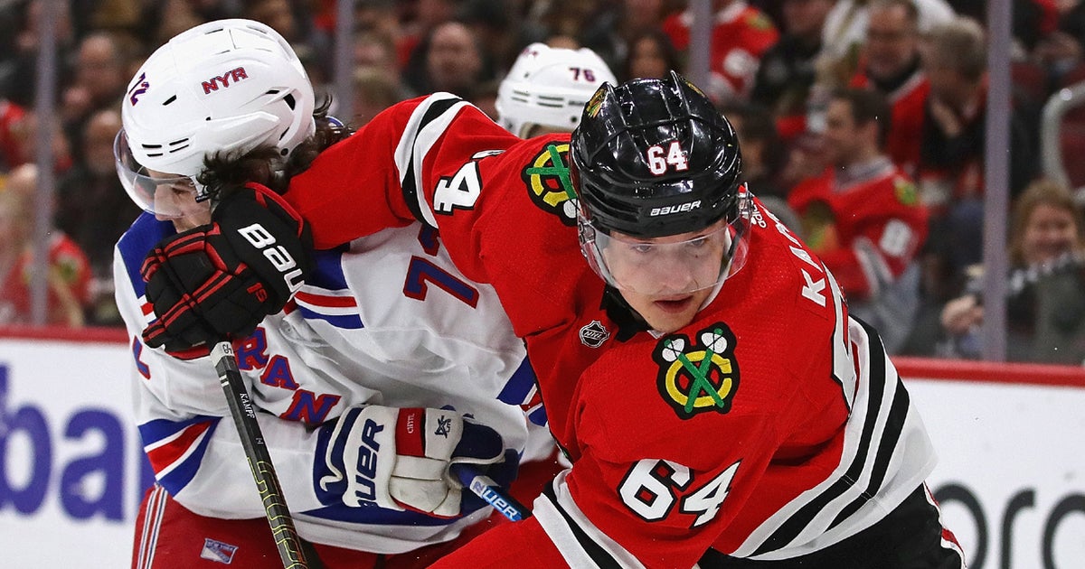 Rangers Score 5 Times In Third Period, Blackhawks Lose - CBS Chicago