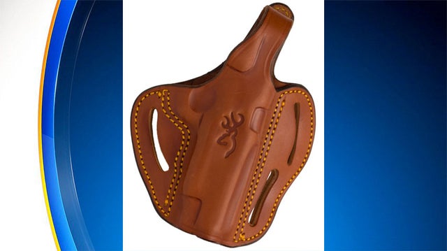 Browning Leather Pistol Holster - Multi-Angle Thumb Break 