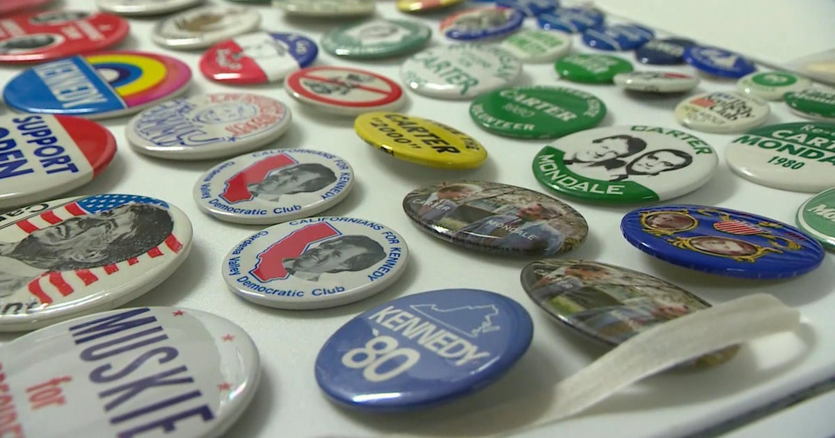 Smithsonian curators gather swag from political campaigns - CBS News