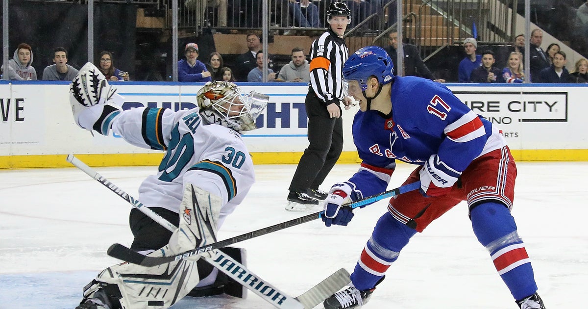 Rangers Stay Hot, Ride Fast, Shesterkin To Win Over Sharks - CBS New York