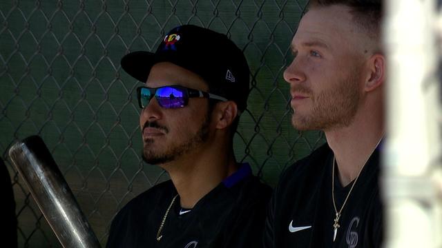 Trevor Story Staying Sharp, Misses Colorado Rockies Teammates