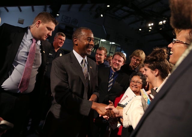 GOP Presidential Candidate Ben Carson Campaigns In Colorado Day After Party's Third Debate