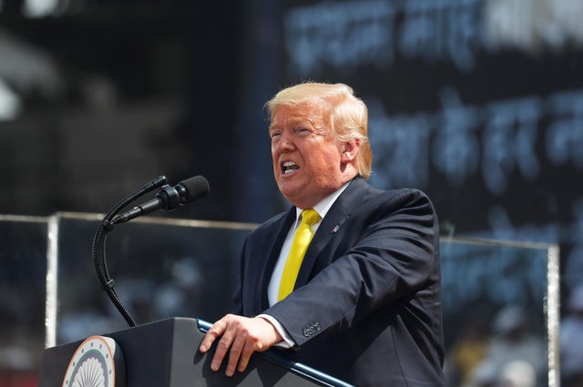 U.S. President Donald Trump visits India 