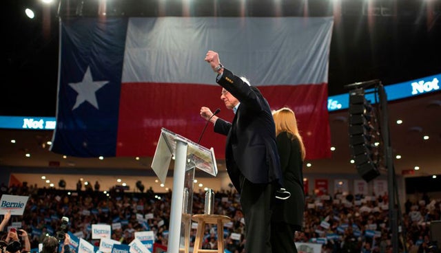 Bernie Sanders Houston 
