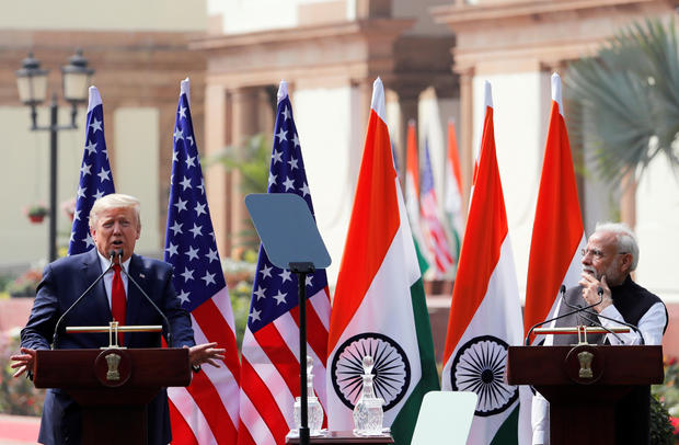 U.S. President Donald Trump visits India 