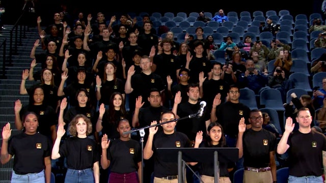 Army oath from ISS 4 