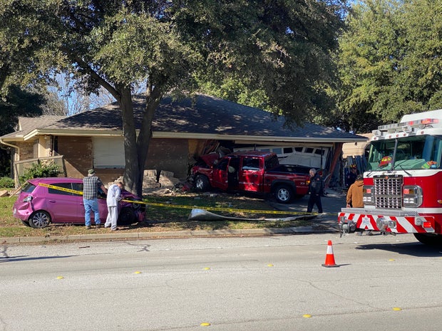 Vehicle into house in North Richland Hills 