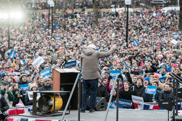 Presidential Candidate Bernie Sanders Holds Campaign Rally In Boston 