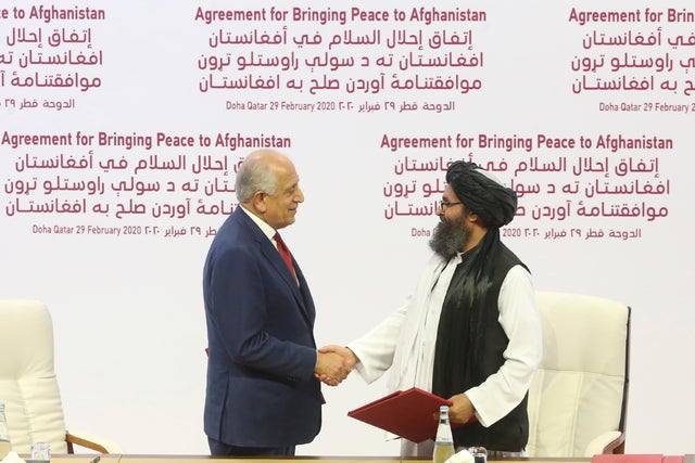 Qatar United States Afghanistan Peace Deal 