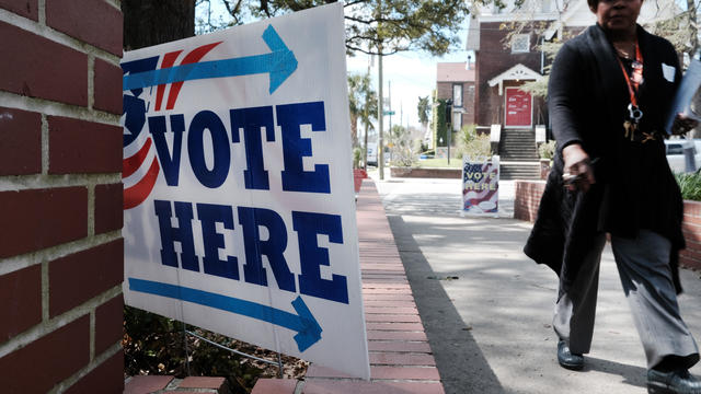 South Carolina Voters Head To The Polls For State's Primary 