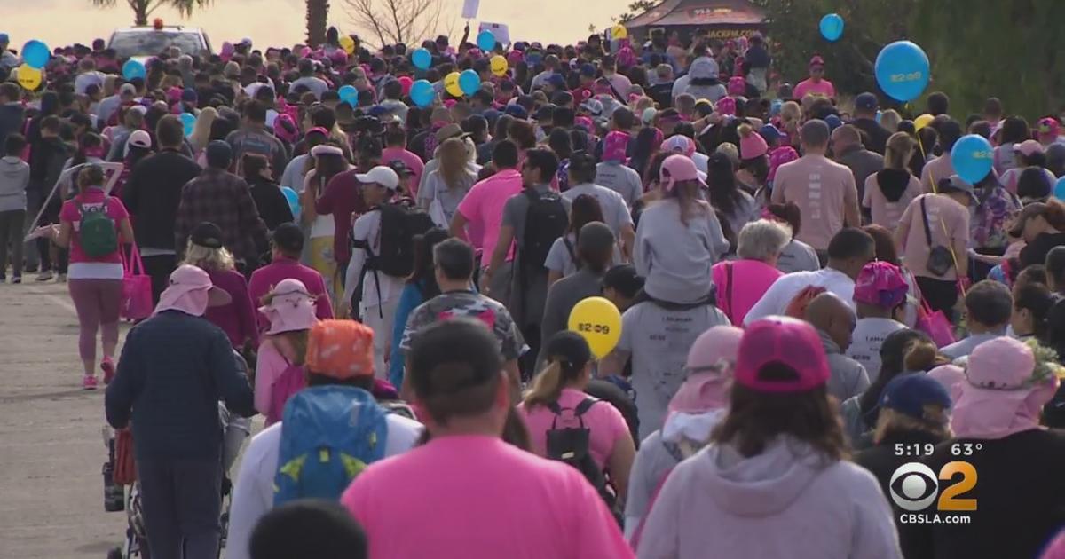Susan G. Komen 'More Than Pink Walk' Hits The Streets Of LA CBS Los