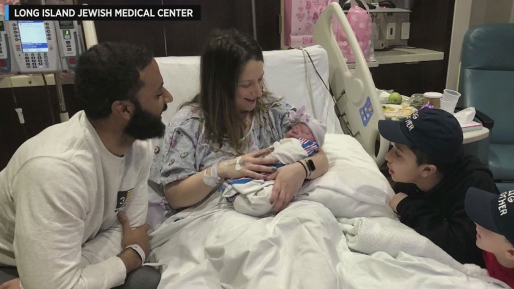 Long Island Jewish Medical Center Leap Day Baby CBS New York