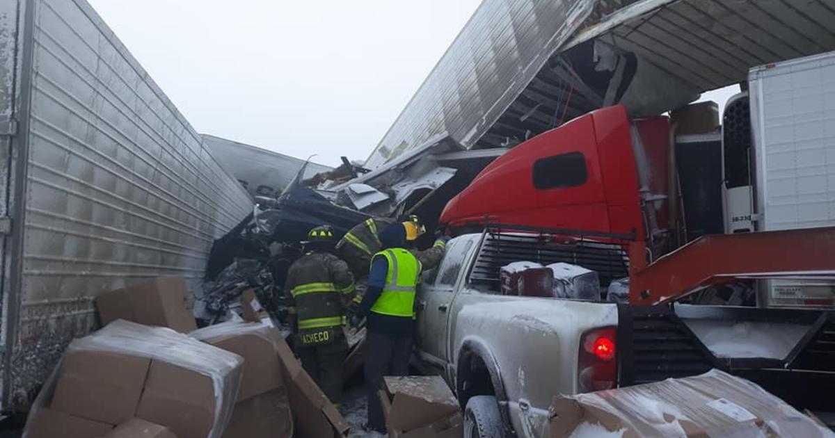 More Than 100 Vehicles Involved In Pileup On I80 In Wyoming CBS Colorado