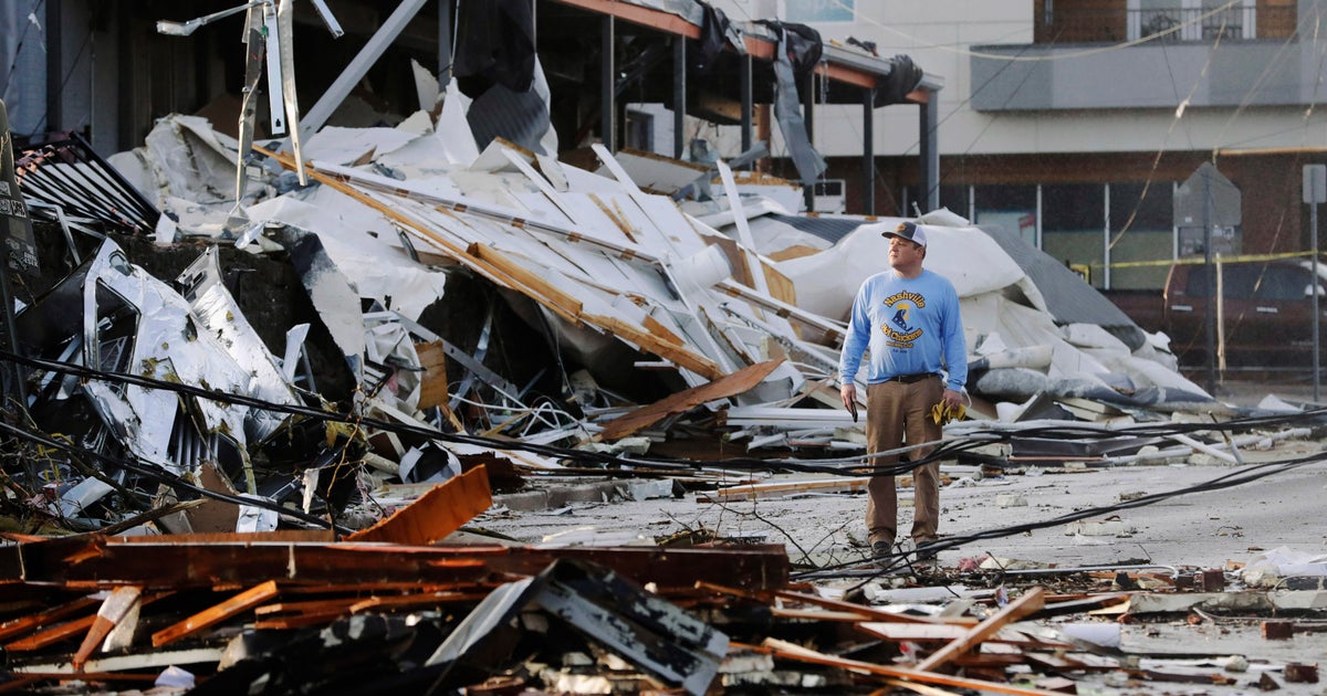 Tornadoes kill at least 24 in Tennessee as Nashville sees "stunning