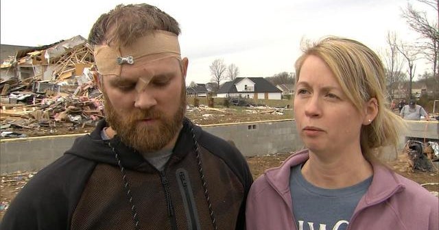 Mother shares survival story after deadly tornado outbreak - CBS News
