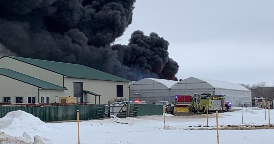 Fire Crews Respond To Large Greenhouse Fire In Monticello CBS Minnesota