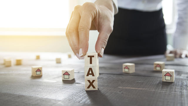 Home Tax Deduction Concept 