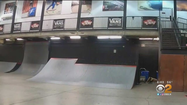 Vans store indoor skatepark