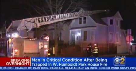 Man In Critical Condition After Being Trapped In West Side House Fire ...
