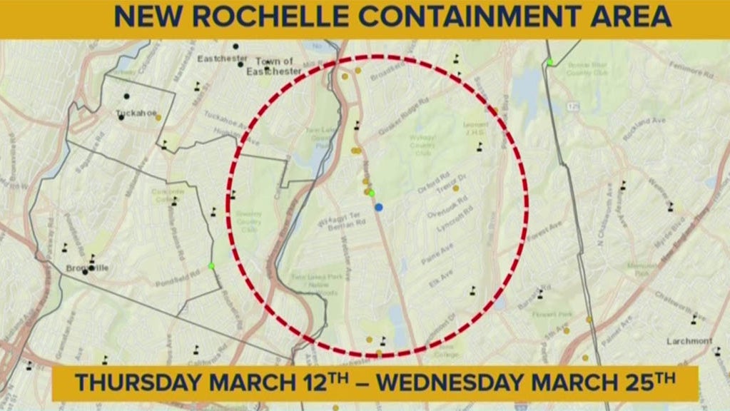 Coronavirus Containment Area 