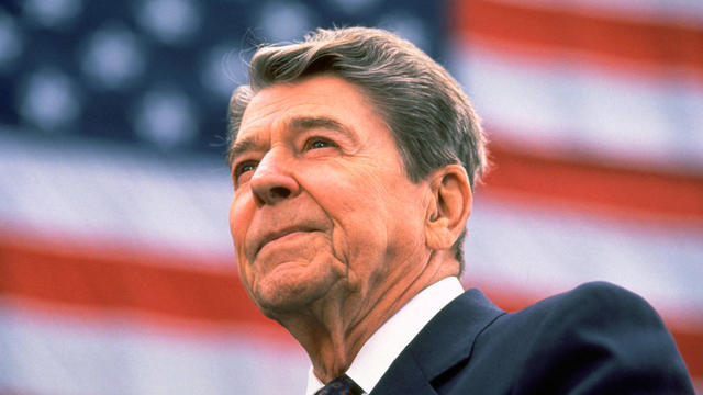 Ronald Reagan Campaigns For Reelection 