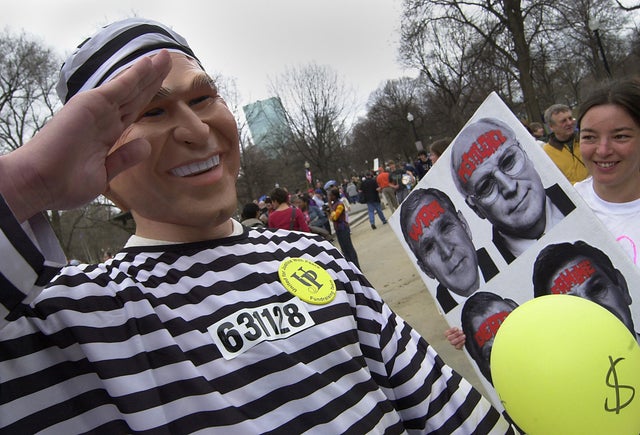 People Rally Against War In Boston 