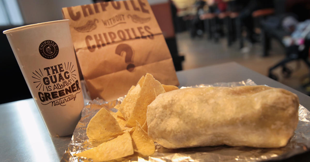 Chipotle Offering 250,000 Free Burritos To Healthcare Workers CBS Los