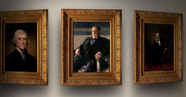 The tradition of White House presidential portraits - CBS News