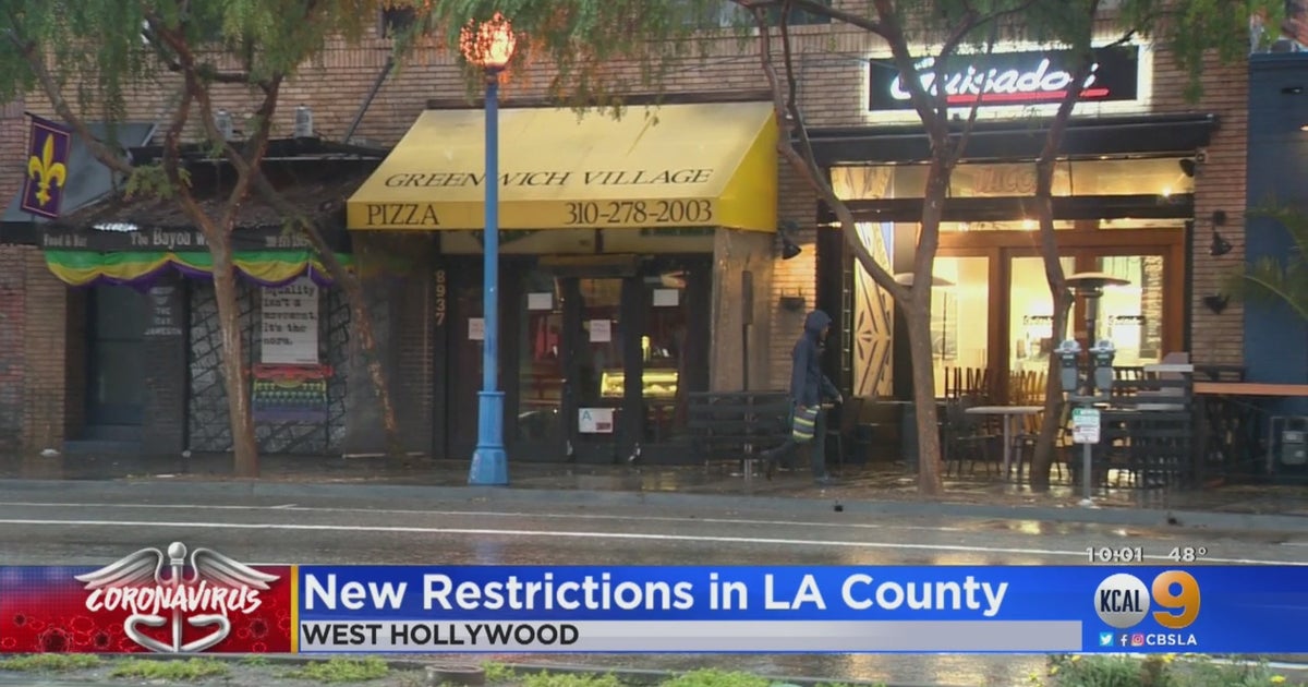 Small Businesses Feeling Effects Of Coronavirus Closures CBS Los Angeles