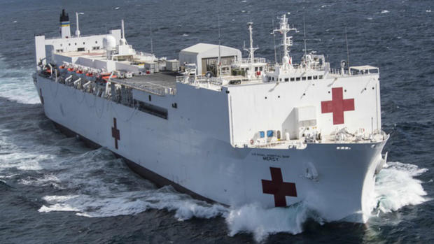 USNS Mercy hospital ship 