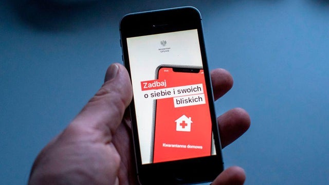 POLAND-HEALTH-VIRUS-APP 